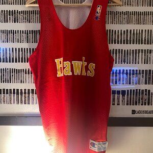 Champion - Atlanta Hawks vintage Reversible practice jersey (1992) 44 L RARE OG